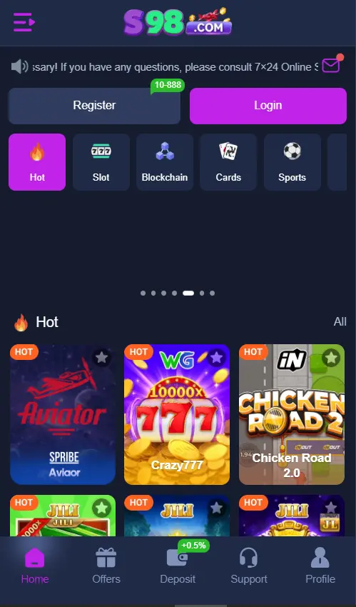 S98 Game Apk Download