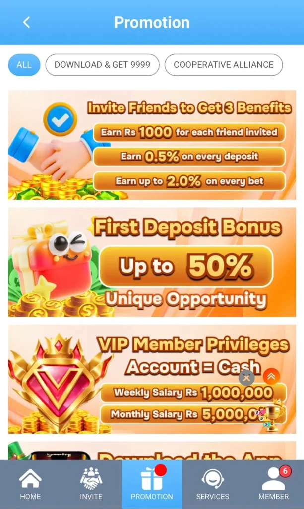 9999WIN Game Apk